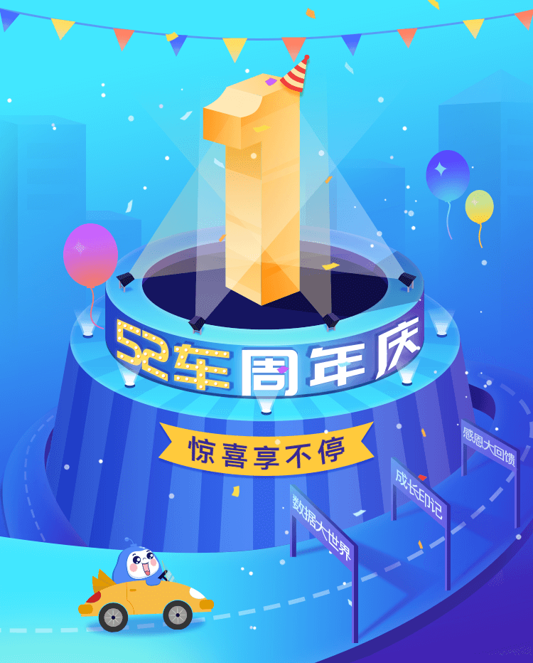52车周年庆，惊喜享不停 