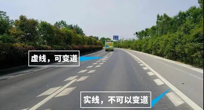 【8.1答题日历】若纵向减速带分界线为虚线可变道！ 