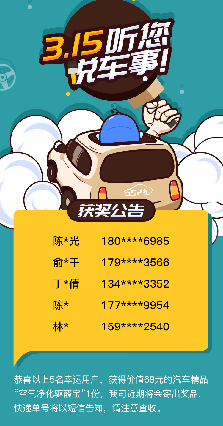 3.15听你说车事_获奖公告.png
